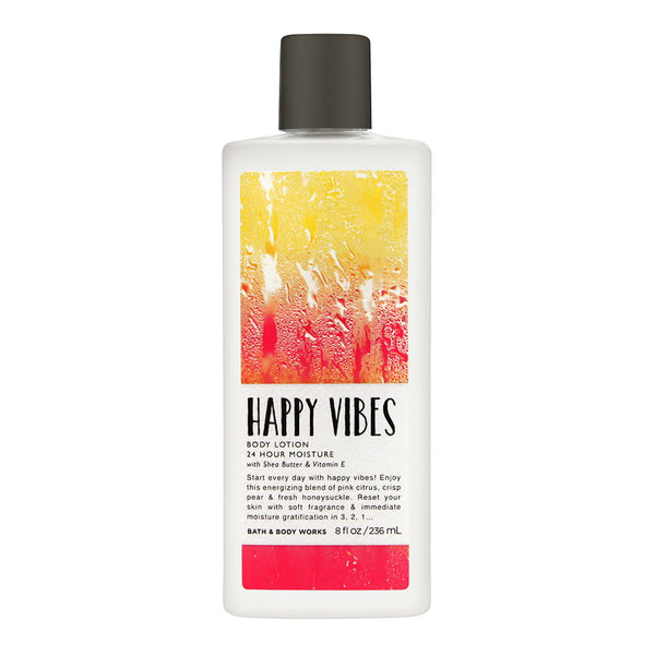 Bath & Body Works Happy Vibes 8.0 oz 24 Hr Moisture Body Lotion