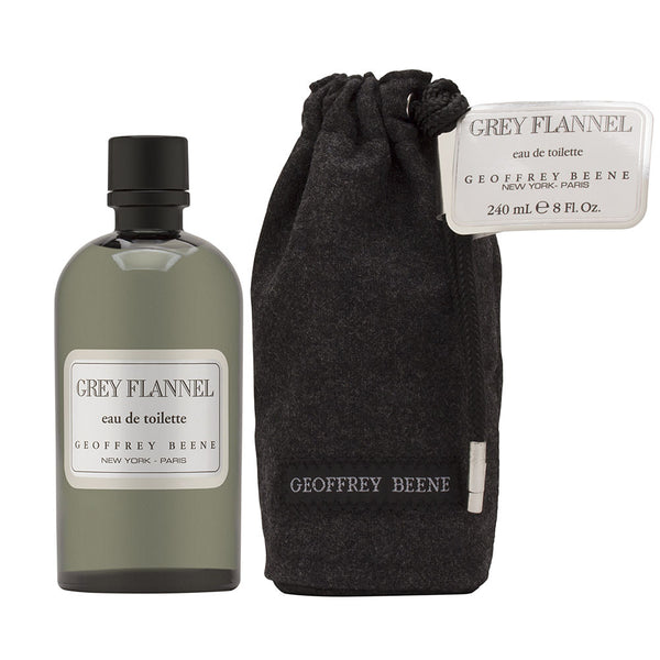 Grey Flannel by Geoffrey Beene for Men 8.0 oz Eau de Toilette Splash with Pouch