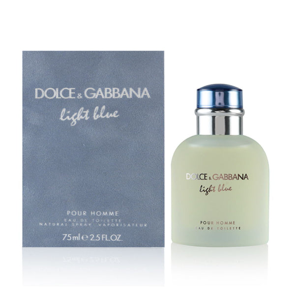 Light Blue by Dolce & Gabbana for Men 2.5 oz Eau de Toilette Spray