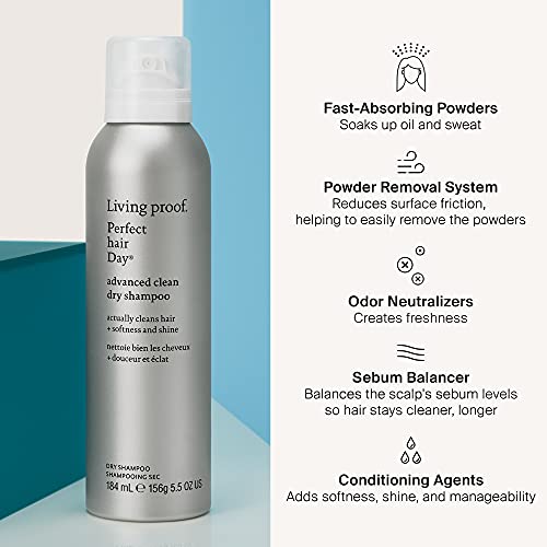 Living Proof Perfect Hair Day Advanced Clean Dry Shampoo 5.5 oz