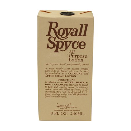 Royall Spyce by Royall Fragrances for Men 8.0 oz All Purpose Lotion Pour