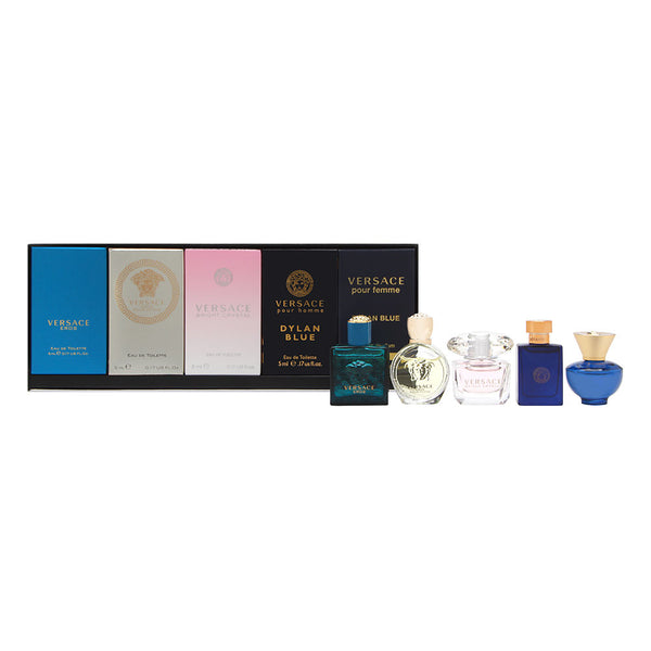 Versace Miniatures Collection Unisex 5 Piece Set 5 Piece Set