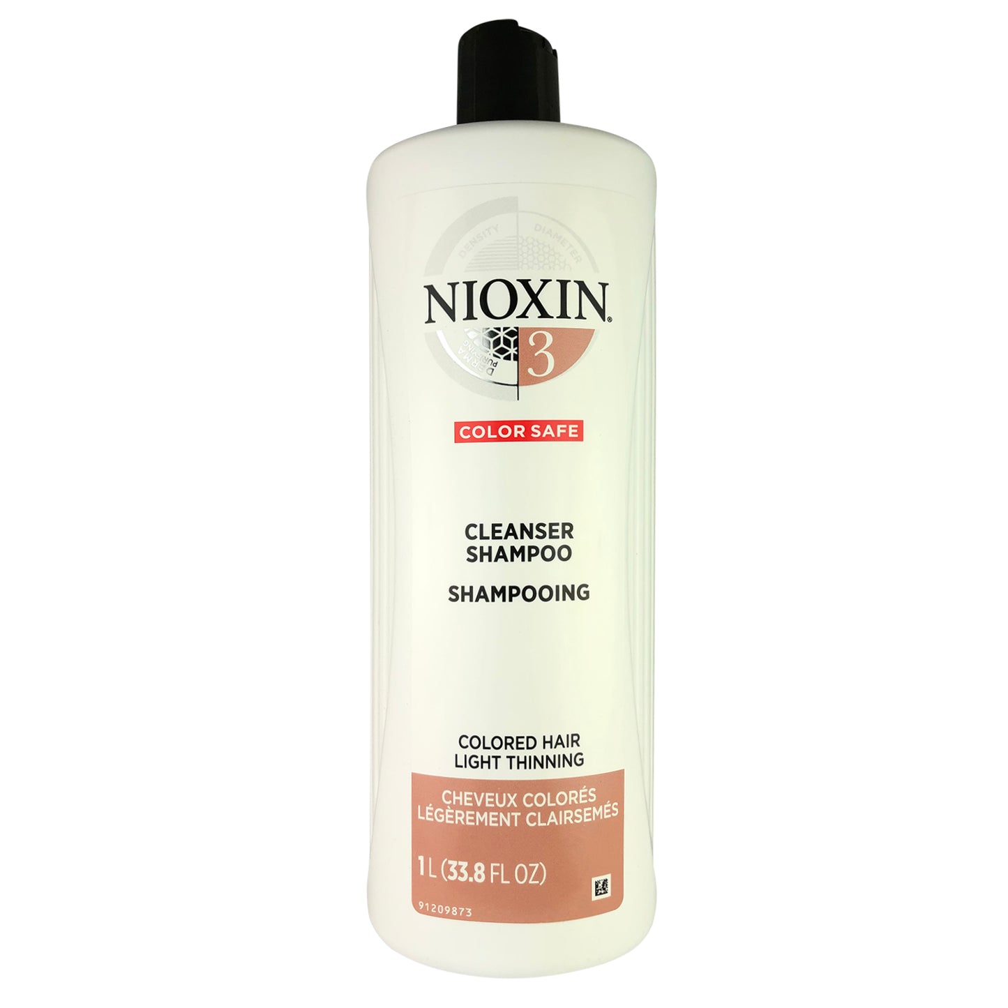 Nioxin System 3 Hair Cleanser 33.8 oz for Fine Hair Chemically Treated