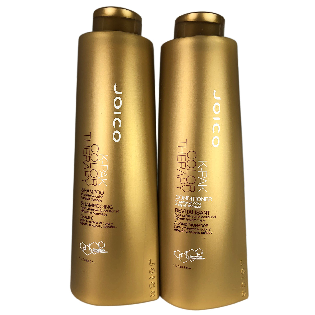 Joico K-Pak Color Therapy Shampoo & Conditioner 33.8 oz Ea. Repairs & Preserves Colored Hair