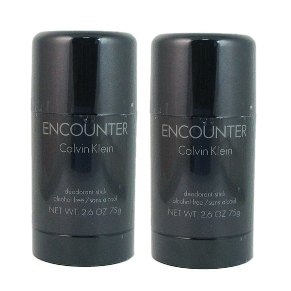 CK Encounter for Men by Calvin Klein 2.6 oz Deodorant Stick (Two)