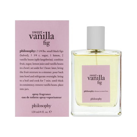 Philosophy Sweet Vanilla Fig 4.0 oz Eau de Toilette Spray