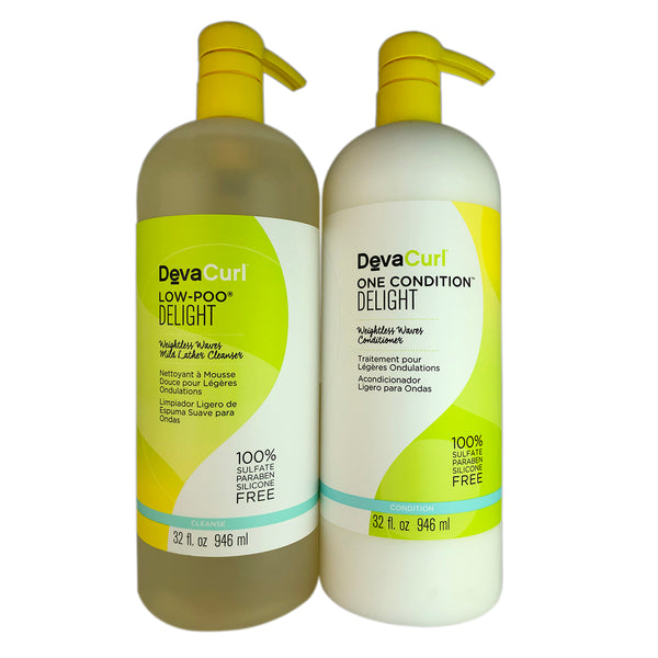 DevaCurl One Condition Delight Weightless Waves Conditioner & Low -Poo Delight