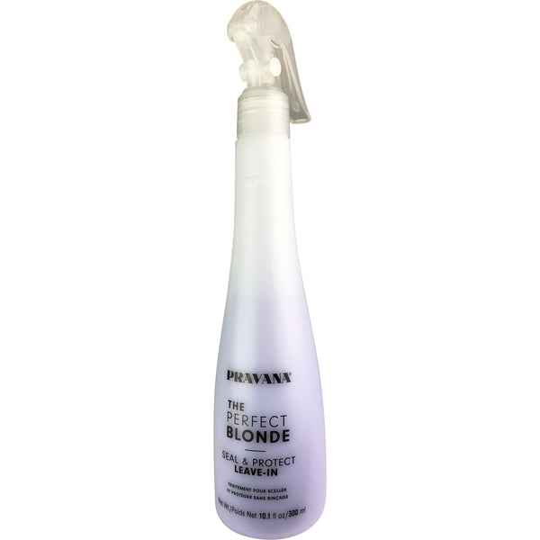 Pravana The Perfect Blonde Seal & Protect Leave-in Hair Spray No Sulfates No Phosphates Paraben & Salt-Free 10.1 oz