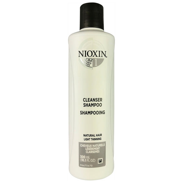 Nioxin System #1 Cleanser Shampoo for Natural Light Thinning Hair 10.1 oz