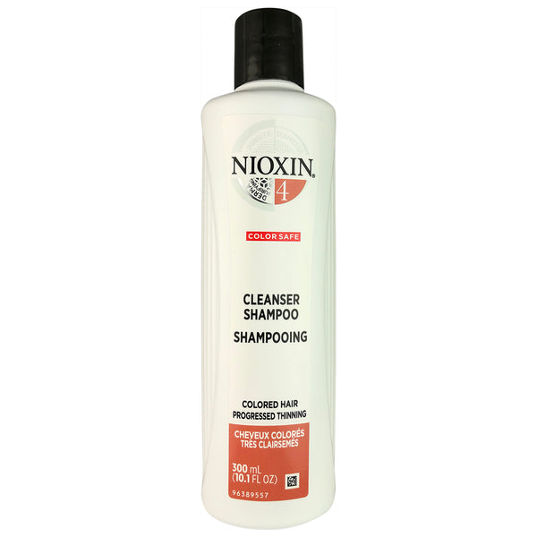 Nioxin Cleanser Shampoo System #4 for Colored Progressed Thinning Hair 10.1 oz
