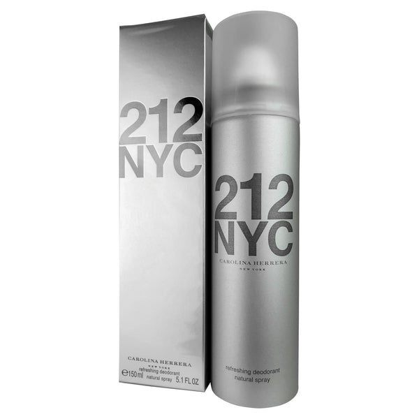 212 NYC Refreshing By Caroline Herrera Deodorant Natural Spray for Women 5.1 oz