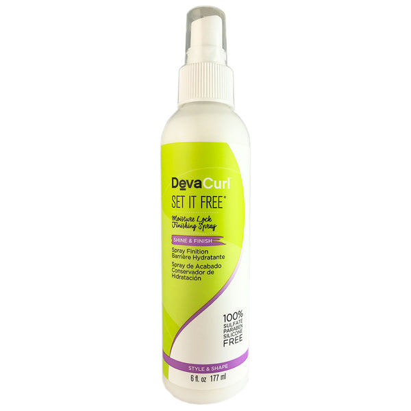 Devacurl Set It Free Shine & Finish Hair Spray 6 oz