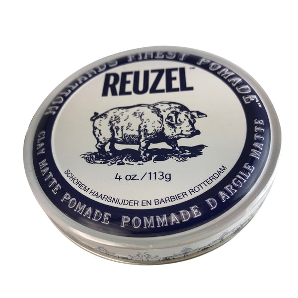 Reuzel Hollands Finest Clay Matte Hair Pomade 4 oz