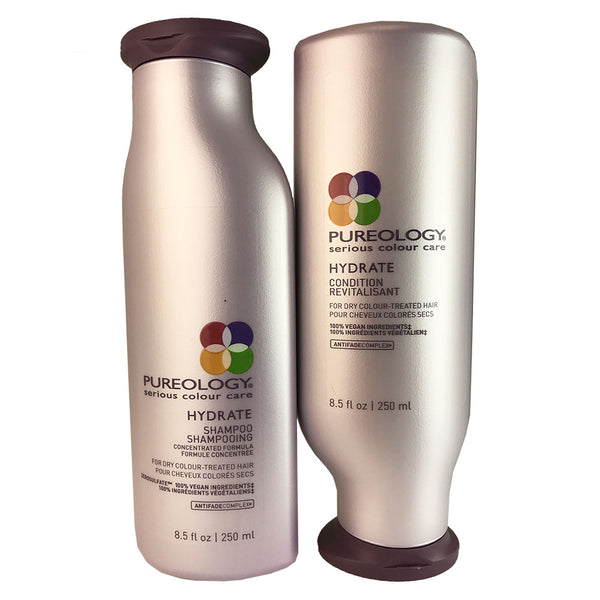Pureology Pure Hydrate Hair Shampoo And Conditioner Duo 8.5 oz Each