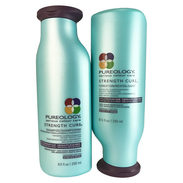 Pureology Strength Cure Hair Shampoo And Conditioner Duo