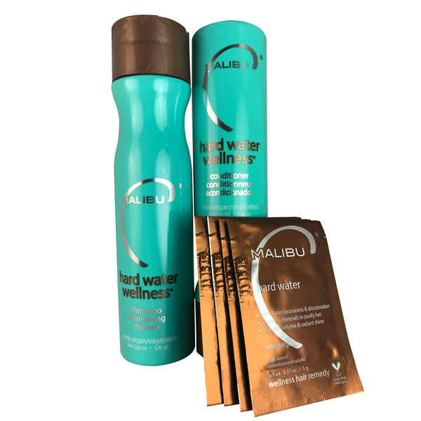 Malibu C  Hard Water Wellness Hair Shampoo and Conditioner 9 oz Each