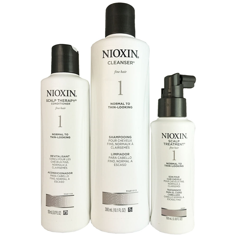 Nioxin System 1 - 3 Piece Kit for the Hair