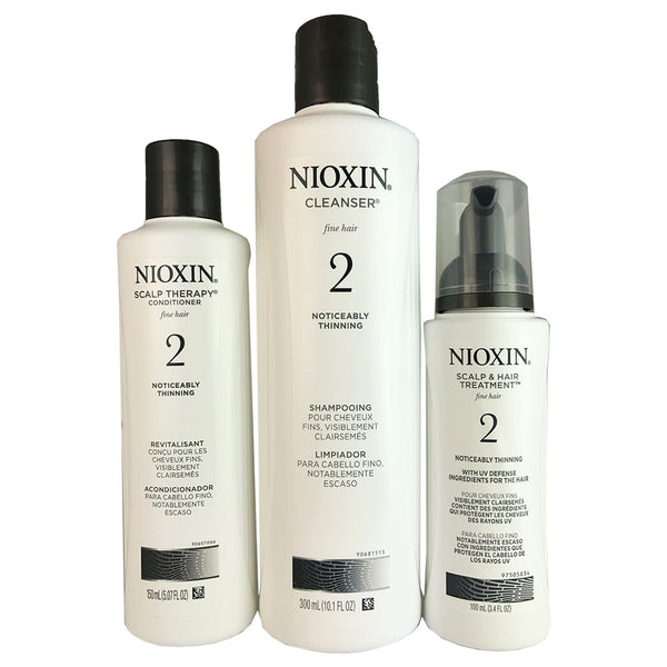 Nioxin System 2 - 3 Piece Kit for the Hair