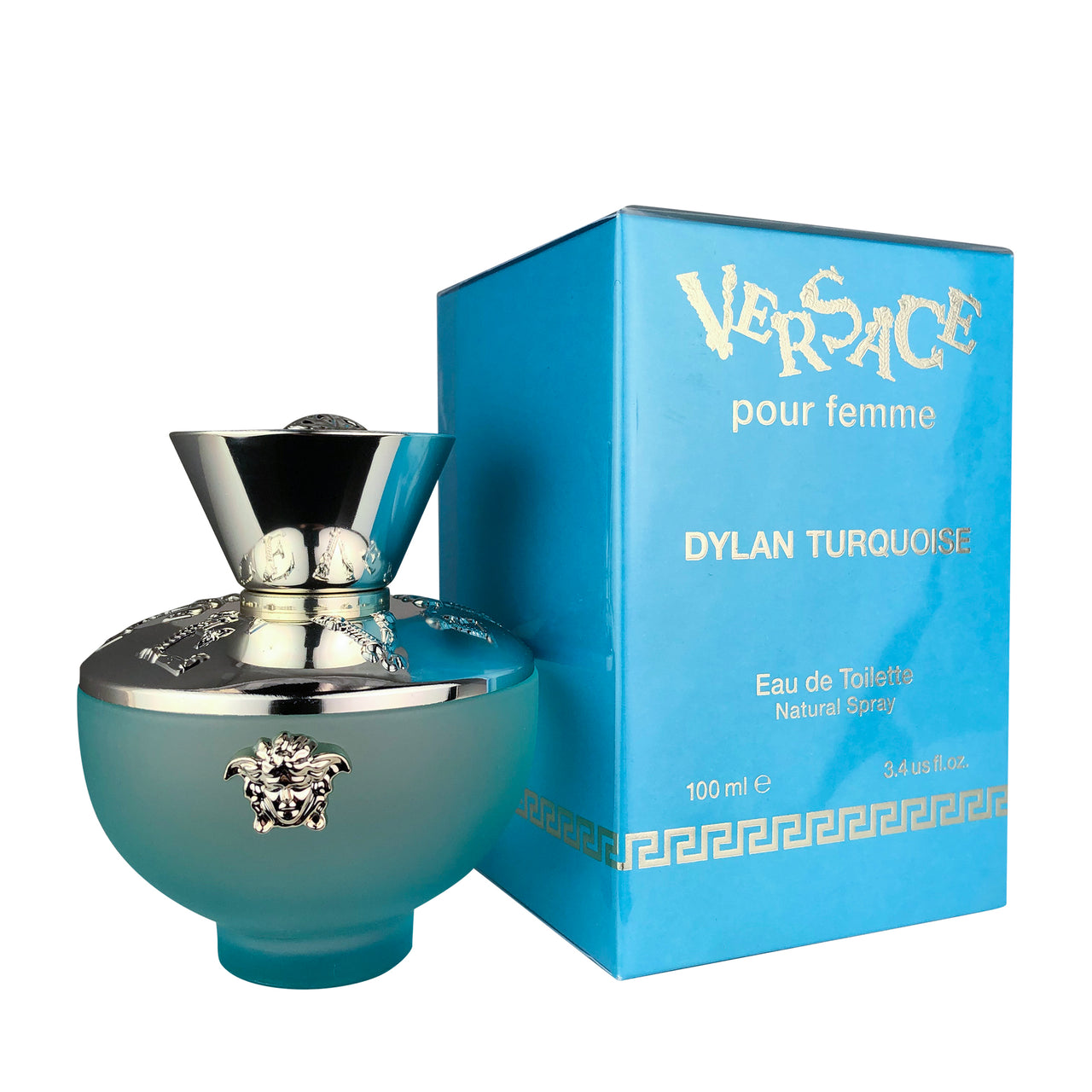 Eau Pour Versace for Femme Toi – Dylan De Express Turquoise by 3.3 Versace Women Fragrance