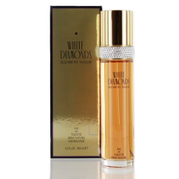 Elizabeth Taylor White Diamonds Women Eau de Toilette 3.4 oz
