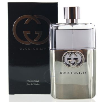Gucci Guilty Pour Homme Men Eau de Toilette 3.0 oz