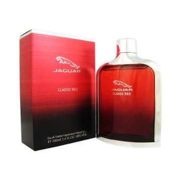 Jaguar Classic Red Men Eau de Toilette 3.4 oz