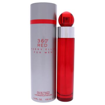 Perry Ellis 360 Red Men Eau de Toilette 3.4 oz
