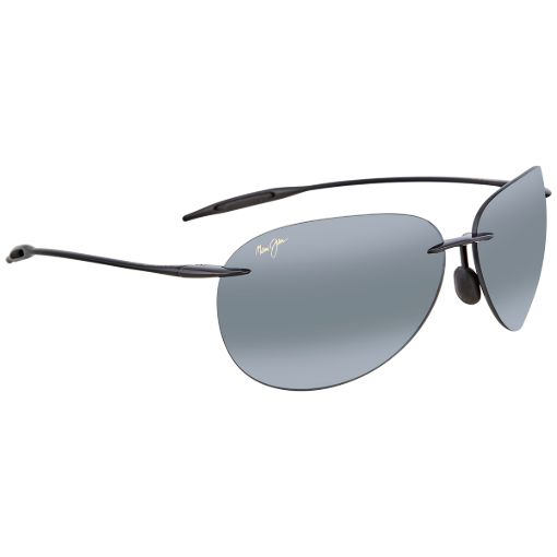 Picture of Maui Jim Sugar Beach Neutral Grey Oval Unisex Sunglasses 421-02 62