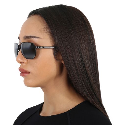Picture of Maui Jim Guardrails Nuetral Grey Pilot Unisex Sunglasses 327-02 57