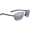 Picture of Maui Jim Guardrails Nuetral Grey Pilot Unisex Sunglasses 327-02 57