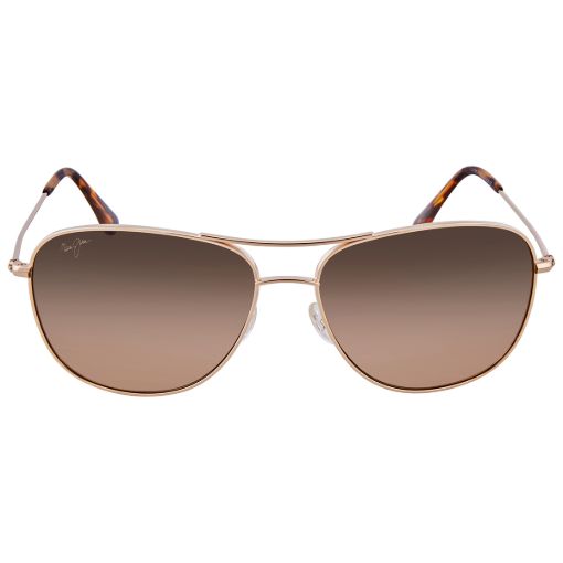 Picture of Maui Jim Cliff House HCL Bronze Pilot Unisex Sunglasses HS247-16 59
