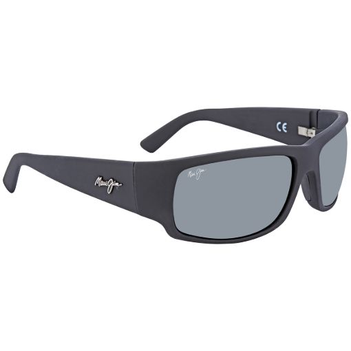 Picture of Maui Jim World Cup Nuetral Grey Wrap Men's Sunglasses 266-02MR 64