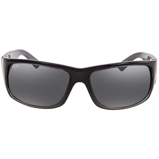Picture of Maui Jim World Cup Neutral Grey Wrap Unisex Sunglasses 266-03F 64