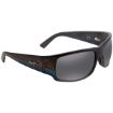 Picture of Maui Jim World Cup Neutral Grey Wrap Unisex Sunglasses 266-03F 64