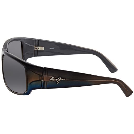 Picture of Maui Jim World Cup Neutral Grey Wrap Unisex Sunglasses 266-03F 64