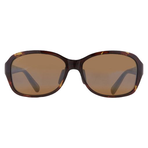 Picture of Maui Jim Koki Beach HCL Bronze Mirror Polarized Gradient Oval Ladies Sunglasses H433-15T 56