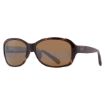 Picture of Maui Jim Koki Beach HCL Bronze Mirror Polarized Gradient Oval Ladies Sunglasses H433-15T 56