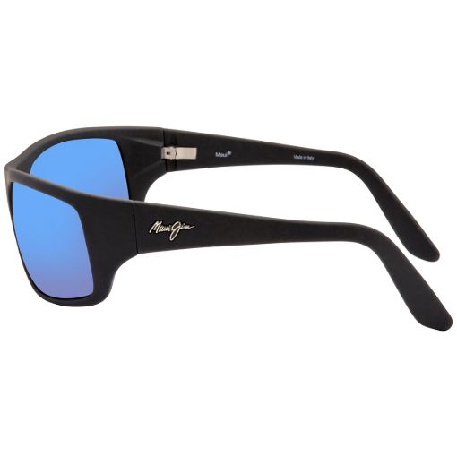 Picture of Maui Jim Peahi Blue Hawaii Wrap Unisex Sunglasses B202-2M 65