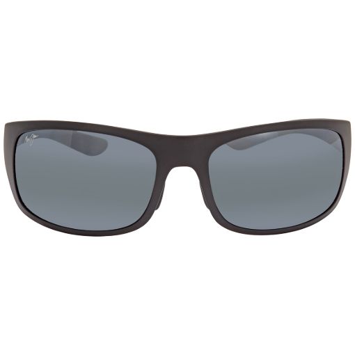 Picture of Maui Jim Big Wave Grey Wrap Men's Sunglasses 440-2M 67