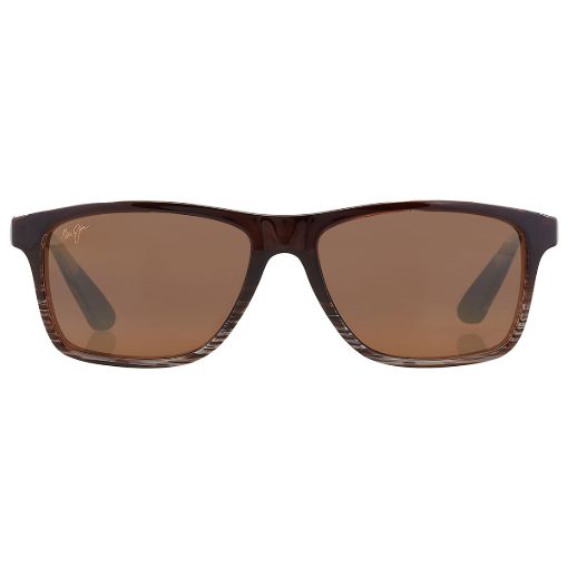 Picture of Maui Jim Onshore HCL Bronze Rectangular Men's Sunglasses H798-01 58