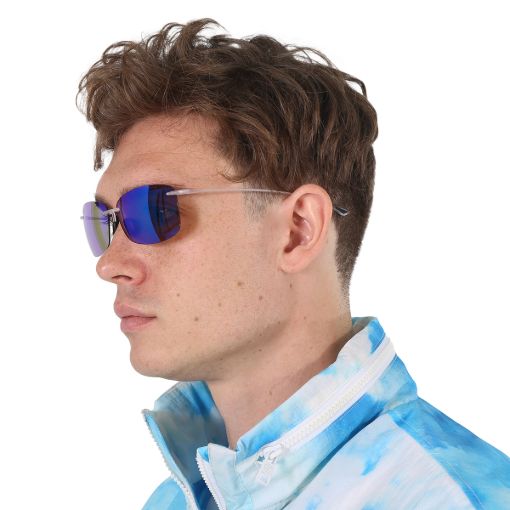 Picture of Maui Jim 'Akau Blue Hawaii Rectangular Unisex Sunglasses B442-05CM 62