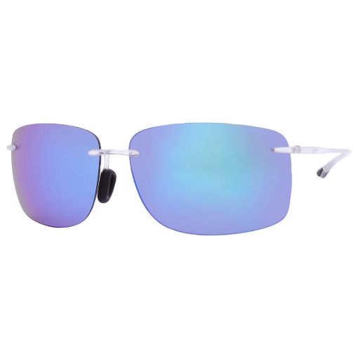 Picture of Maui Jim Hema Blue Hawaii Rectangular Unisex Sunglasses B443-05CM 62