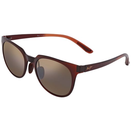 Picture of Maui Jim Wailua HCL Bronze Oval Unisex Sunglasses H454-01 49