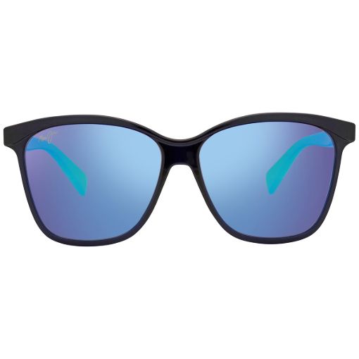 Picture of Maui Jim Liquid Sunshine Blue Hawaii Butterfly Ladies Sunglasses B601-03 58