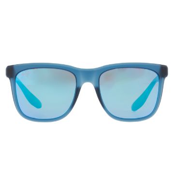 Maui Jim Pehu Blue Hawaii Square Unisex Sunglasses B602-03 55