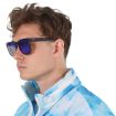 Picture of Maui Jim Pehu Blue Hawaii Square Unisex Sunglasses B602-03 55