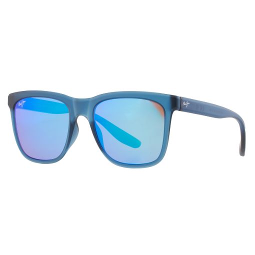 Picture of Maui Jim Pehu Blue Hawaii Square Unisex Sunglasses B602-03 55