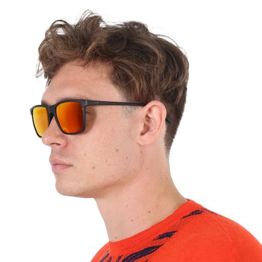Picture of Maui Jim One Way Hawaii Lava Rectangular Unisex Sunglasses RM875-02 55