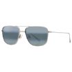 Picture of Maui Jim Mikioi Neutral Grey Navigator Titanium Men's Sunglasses 887-17 54
