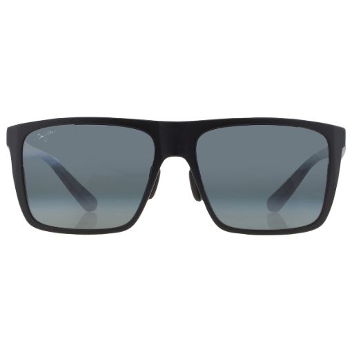Picture of Maui Jim Honokalani Nuetral Grey Rectangular Men's Sunglasses 455-02 57